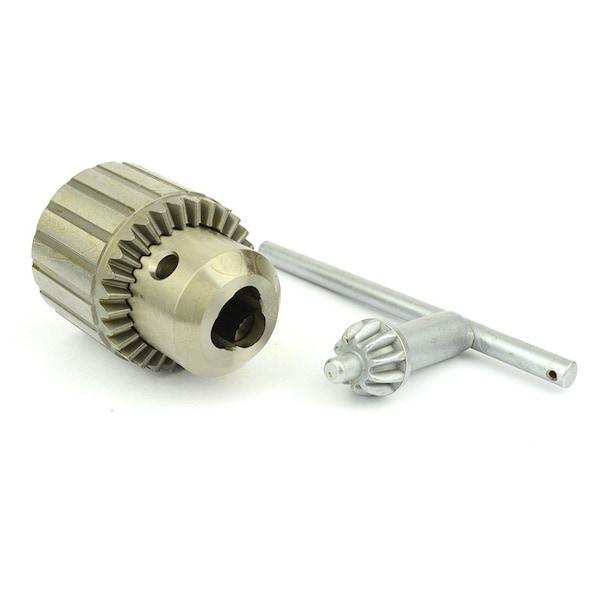 Superior Electric 1/2 Inch Keyed Chuck 1/2 Inch-20 UNF Drill Chuck for Power Tools J3113 - main